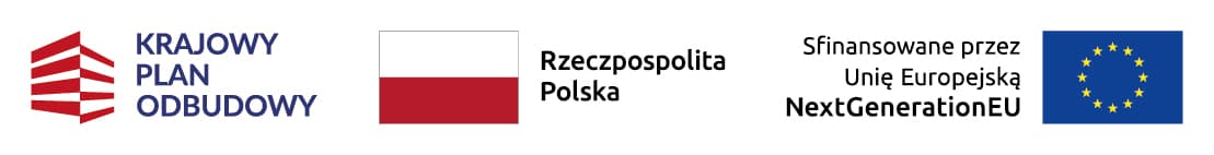 Krajowy Plan Odbudowy · Rzeczpospolita Polska · Sfinansowane przez Unię Europejską — NextGenerationEU